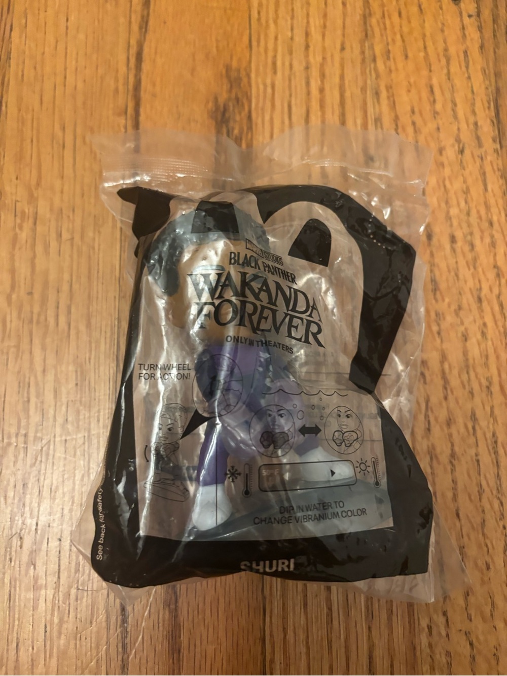 Black Panther Wakanda Forever Shuri #1 2022 Happy Meal McDonald’s Toy NEW Sealed